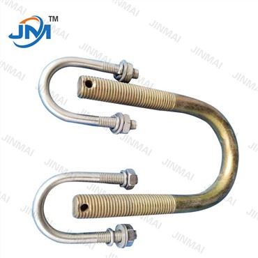 ברגי U מגולוון עם טבילה חמה