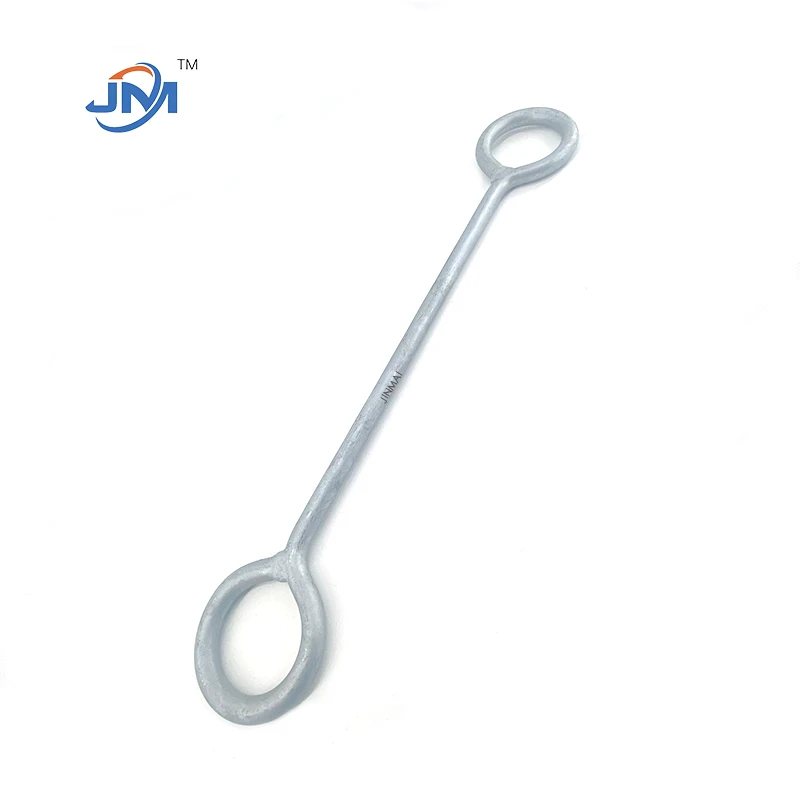 Hot Dip Galvanized Double End Welding Eye Ring Extension Rod