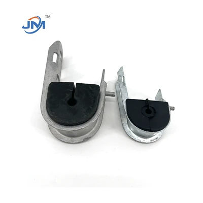 חם-DIP מגולוון J Hook Suspension Clamp/ADSS Cable Clamp עבור מהדק מוט